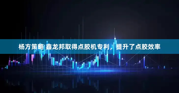 杨方策略 鑫龙邦取得点胶机专利，提升了点胶效率