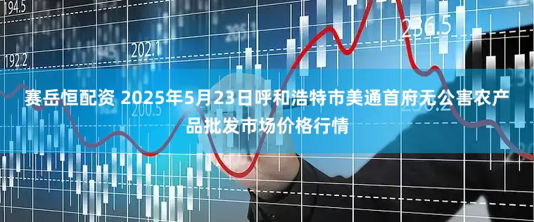 赛岳恒配资 2025年5月23日呼和浩特市美通首府无公害农产品批发市场价格行情