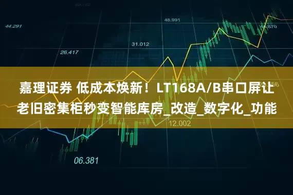 嘉理证券 低成本焕新！LT168A/B串口屏让老旧密集柜秒变智能库房_改造_数字化_功能
