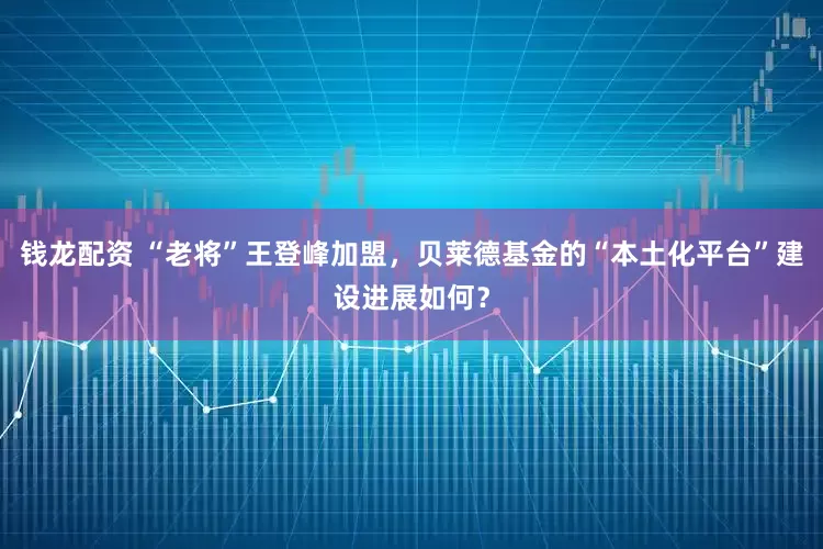 钱龙配资 “老将”王登峰加盟，贝莱德基金的“本土化平台”建设进展如何？
